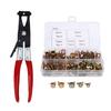 75Pcs Spring Hose Clamps 6 To 10mm Spring Band Hose Clamps for Fuel Gas Water Pipe Car with Installation Removal Tool