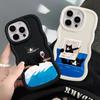 Case for iPhone 15 Plus 8 17 Air XR 12 16 Pro Max 14 13 11 Soft Phone Cover Cartoon Cat