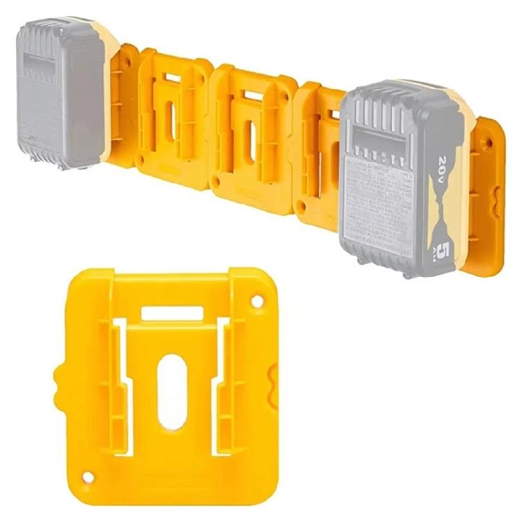 Practical Battery Holders Featuring Solid Construction for Reliable 18V/20V Battery Organization Wall or Benches Mount
