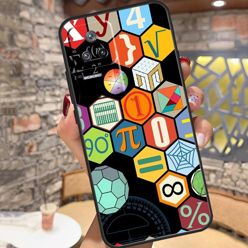 Math Formula Pi Case For Xiaomi 15 Ultra 13 14 11T 12T 13T 14T Pro POCO X7 X3 X5 X6 Pro M6 F5 F6 Pro Cover