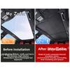Car Sunroof Blind Sun Shade Cover Heat Insulation Anti-UV Sunroof Curtain Vehicle Interior Accessories For Zeekr 7GT 2025 2026