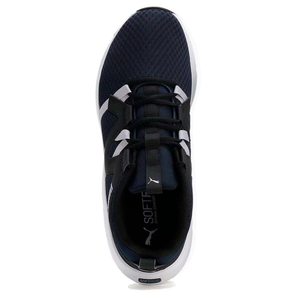 Puma Softride Comfortable Durable Non-Slip Wear-Resistant Low-Top Casual Running Shoes Unisex sneaker Black Gray 379271-07