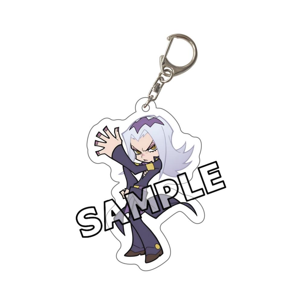2026 New JoJo Bizarre Adventure Chibi Acrylic Keychain JJBA Jotaro Giorno Jolyne Dio Josuke Bruno Keyring Kawaii Anime Bag Gift