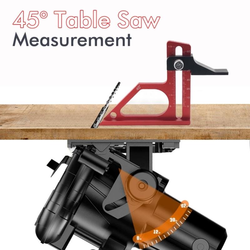 Height Gauge Depth Gauge Woodworking Tool Setting Gauge Setups Block for Table Sawer Router Table Drill