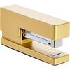 2 Piece Matte Gold Stapler and Tape Dispenser Set for Home Office Decor, Classroom Supplies, Desk Accessories for Dorm Room, Students, Teachers,