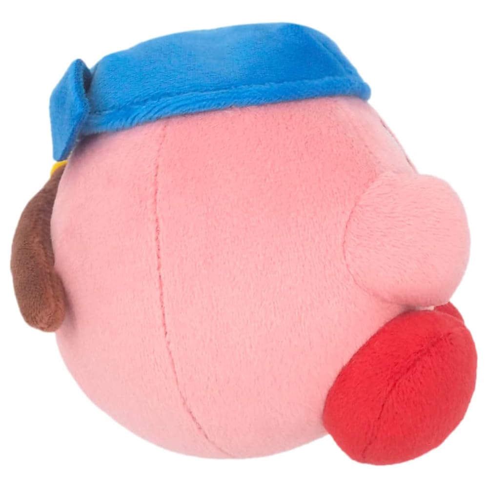 Sanei Trade Kirby Gourmet Festival Mini Plush Toy Bandana Waddle Dee 12.5x11x12cm KGF-03
