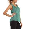 Fashion Women's Sleeveless Round Neck Loose And Breathable Sports Vest Top