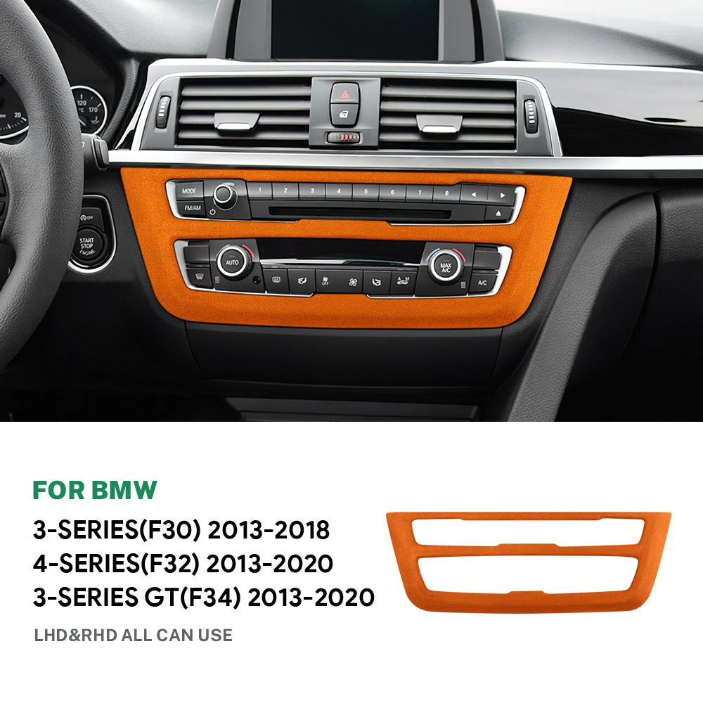 Interior Interior Sticker for 3GT F30 F32 F33 F34 325i 3 4 Series 13-18 Center Console CD Panel Interior Panel