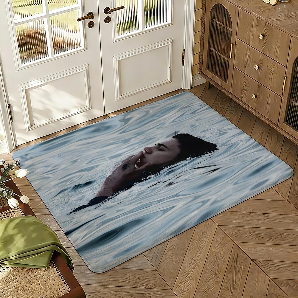 Rapper The K-Kid LAROI Before I Forget Floor Mat Soft Thickened Non-Slip Bedroom Living Room Door Mat Home Flannel Rugs