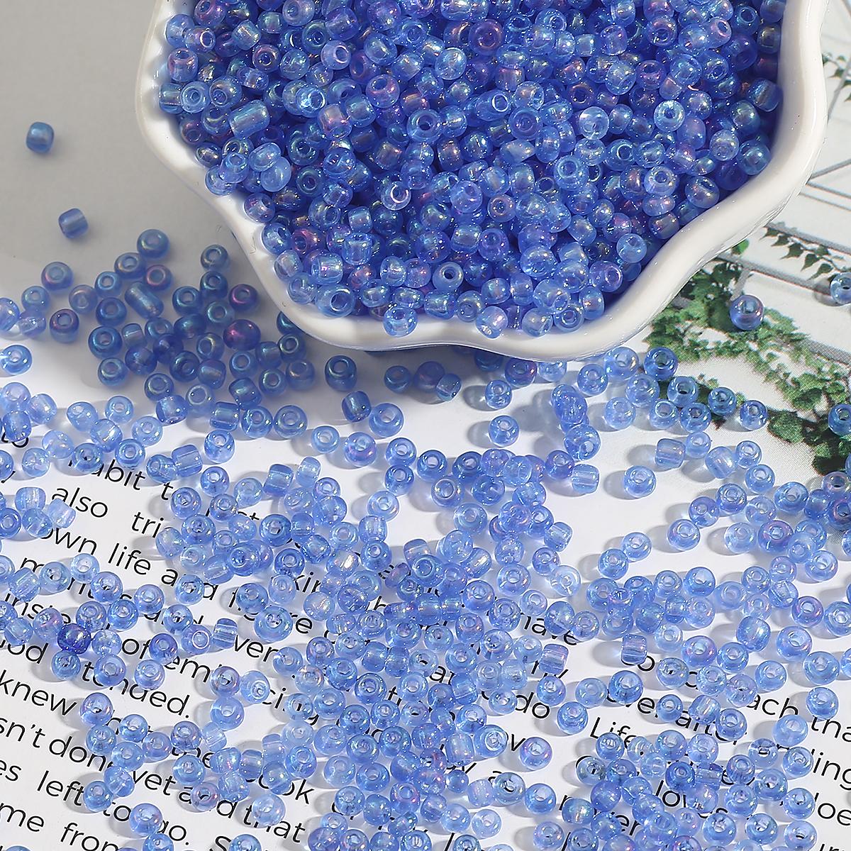 

Блестящие разноцветные бусины, чешский стеклянный бисер, круглые бусины-разделители для изготовления ювелирных изделий, аксессуары «сделай сам» 3mm 500cps