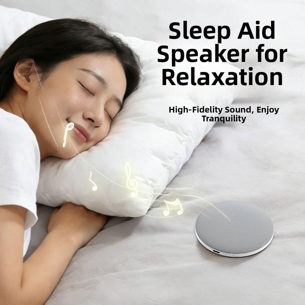 Mini White Noise Machine Bluetooth 5.4 Portable Music Player  Insomnia Relief