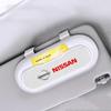 Auto Accessories for Nissan X-trail Qashqai Note Juke Sentra Patrol Navara Car Sunglasses Holder Glasses Case Cage Storage Box