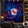 Wall Hanging Tapestry Blackburn Rovers Football Print Cloth for Living Room Bedroom Home Decor