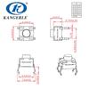 Waterproof 6x6 SMD Tactile Switch with Various Heights