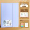 Large Capacity Test Paper Storage Bag with Transparent Insert Pages for Students