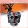 Halloween Skull Decor Figurine With Latex Material For Festive Atmosphere