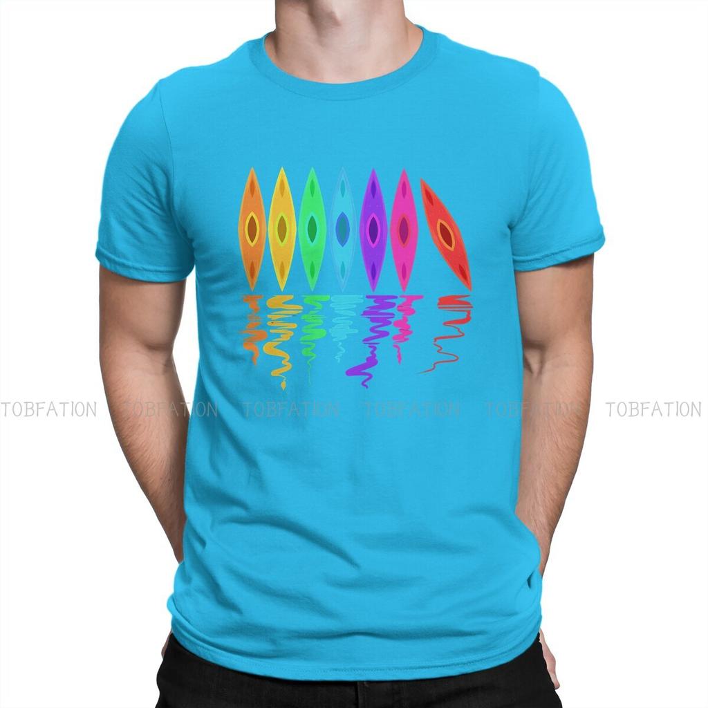 River Kayaking Gift Lake Kayak Trip Boating Team Men TShirt Fishing O Neck Tops 100 Cotton T Shirt Funny High Quality Gift Idea