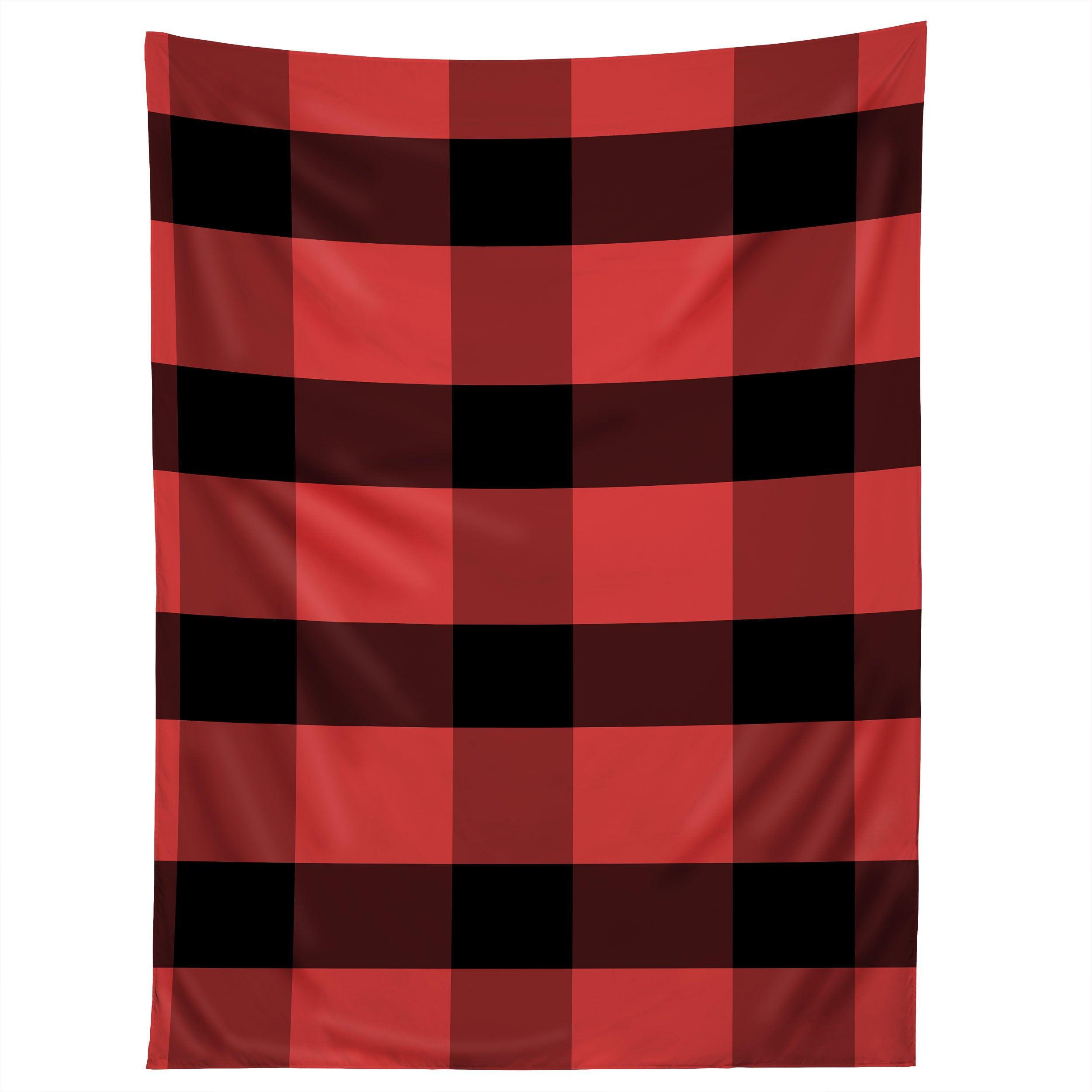 WINTER PLAID tapestry 75x100
