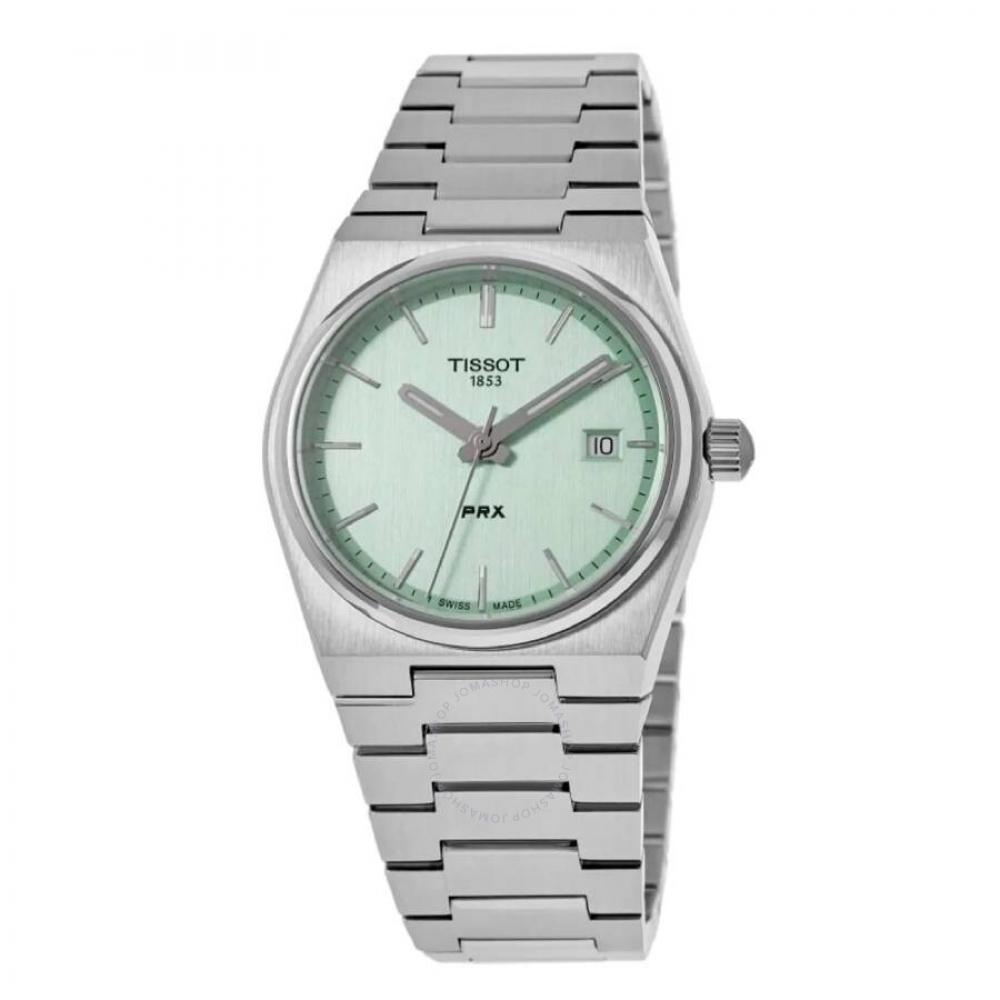 

Tissot Жіночий годинник PRX Quartz Light Green Dial T1372101109100