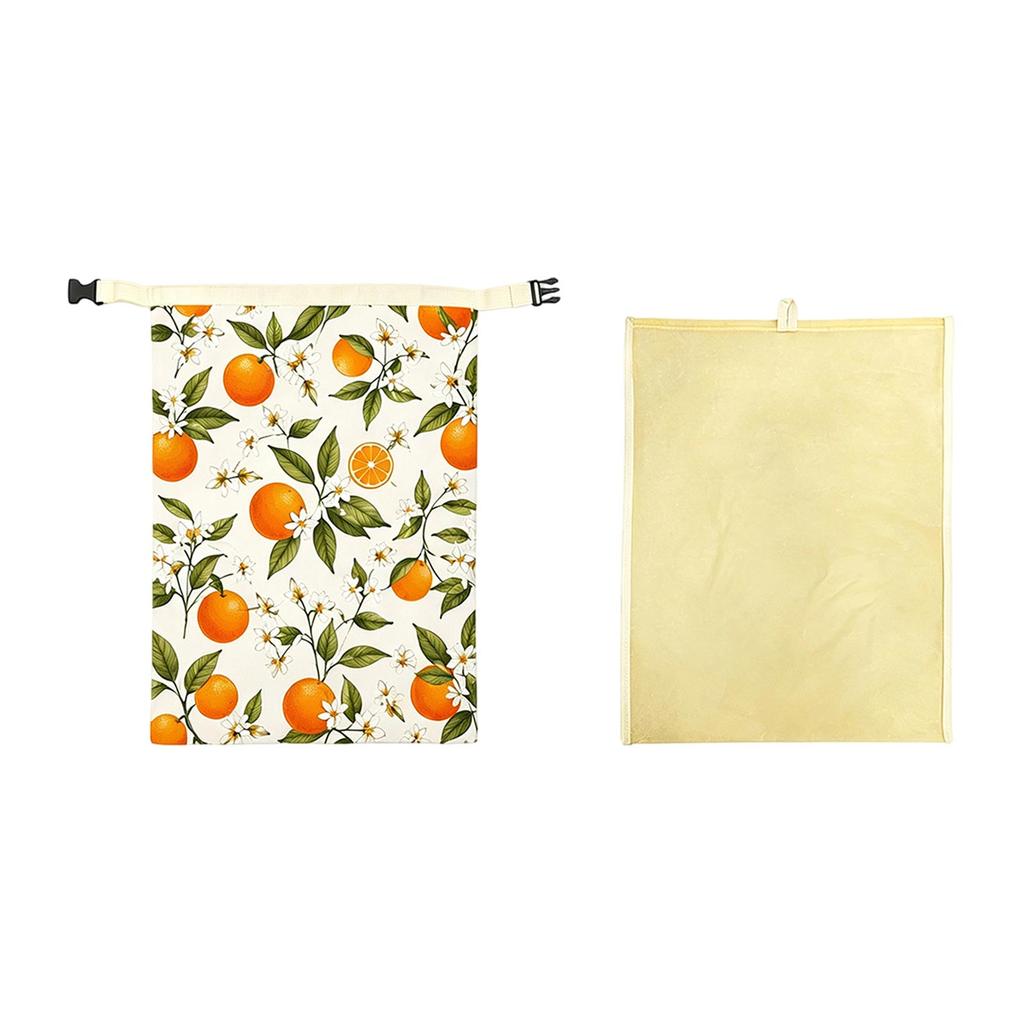 Beeswax Bread Bag for Bread Storage - Reusable Food Wrap with Removable Design