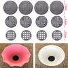 50Pcs Flowerpot Mesh Mats Hole Basin Bottom Breathable Gasket Gardening Parts