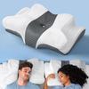 Ergonomic Memory Foam Butterfly Neck Pillow for Side Sleepers