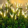 1PC Solar Bubble Reed Garden Lights Warm White RGB Outdoor Waterproof LED Pathway Lights for Yard Patio Lawn Landscape Decor
