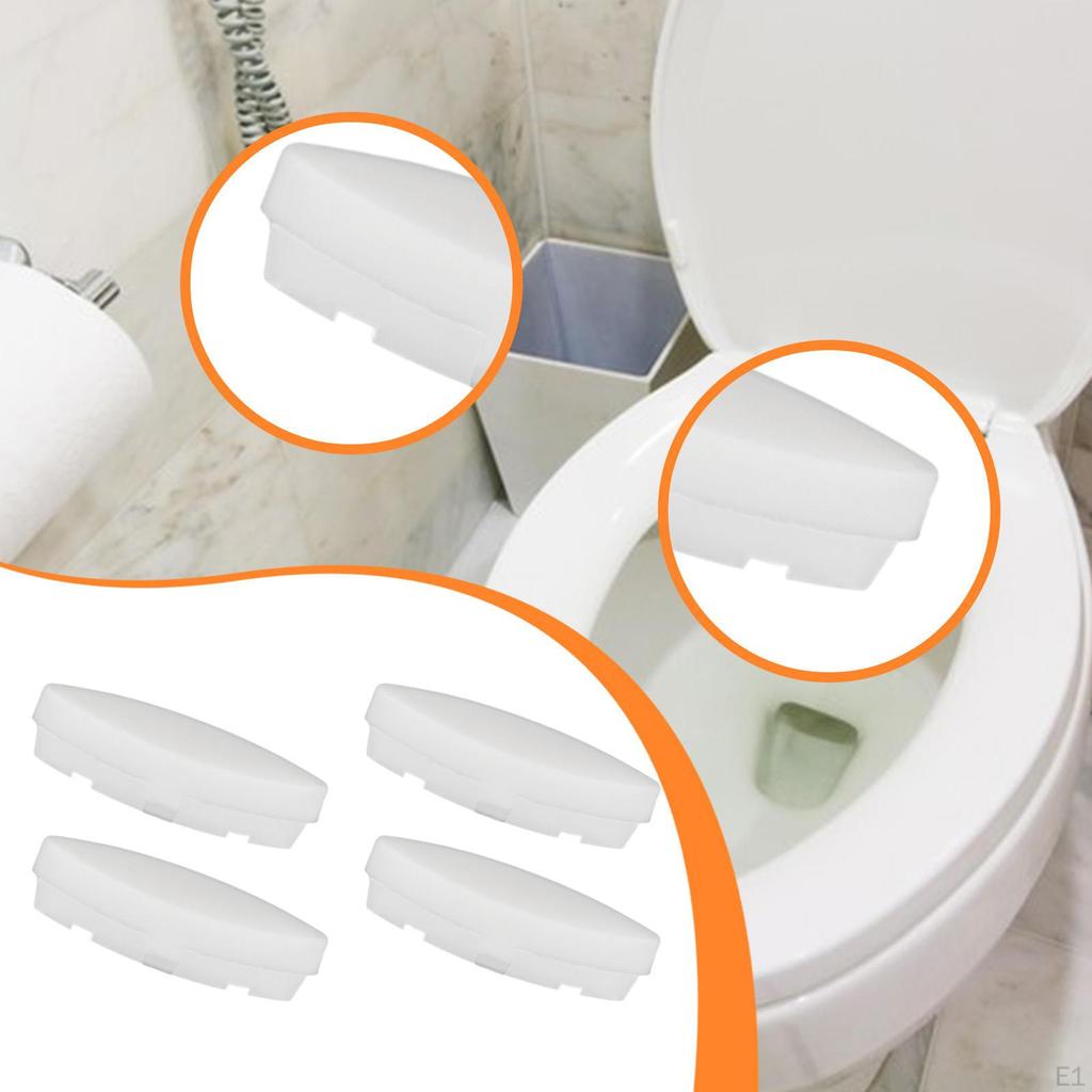 4x Toilet Seat Bumpers Fit 1133070 1236365 Snap In Attachment Buffers Anti Slip Noise Reduction