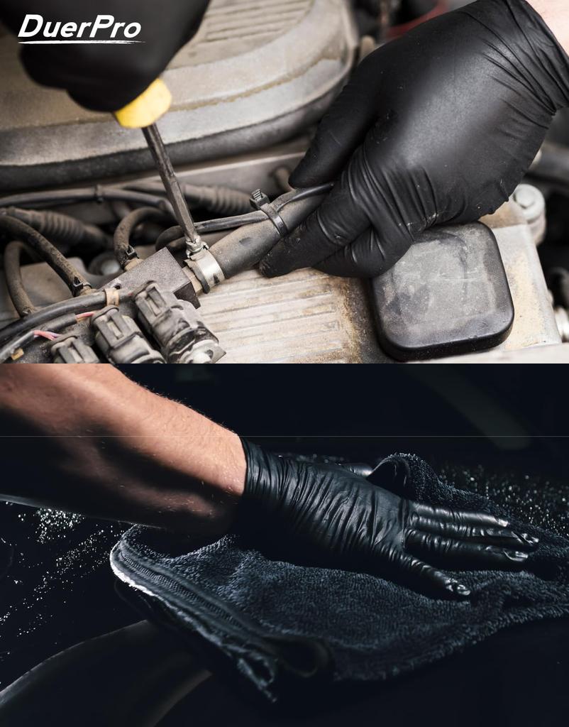 Duerfusa Einweg-Nitrilkautschuk Lebensmittelhygienegesetz Nitrilhandschuhe für japanische Lebensmittel Sehr chemikalien- und ölbeständig für Unternehmen Handschuhe,