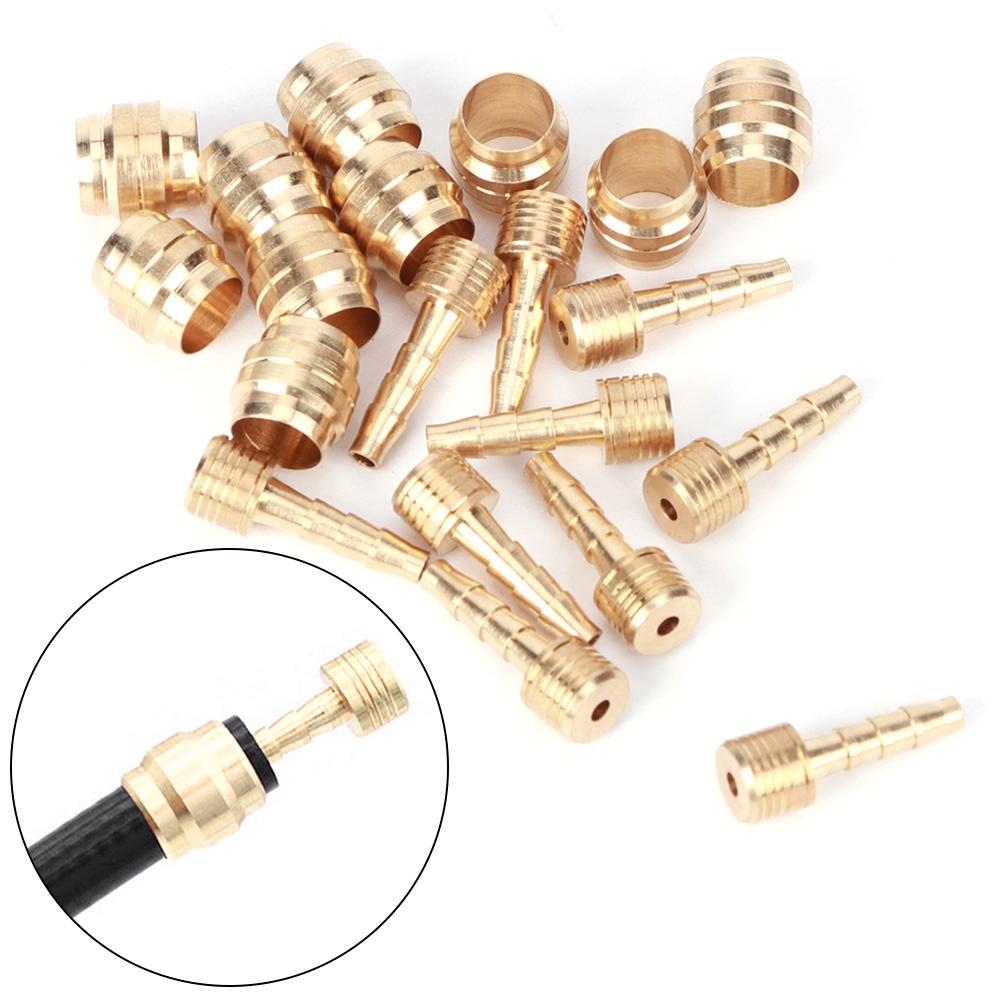 10Set Bag For Magura Oil Needle MT2 4 6 8 Olive Heads Olive Set Tubing Brake Repair Parts