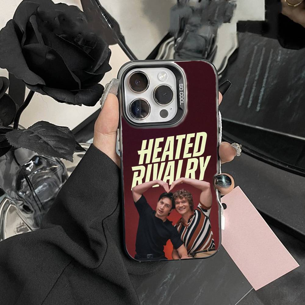 P-Heated-Rivalry Storrie Phone Case For iPhone17, 16,15,14,13,12 Pro Max Black Candy Matte Shockproof Cover