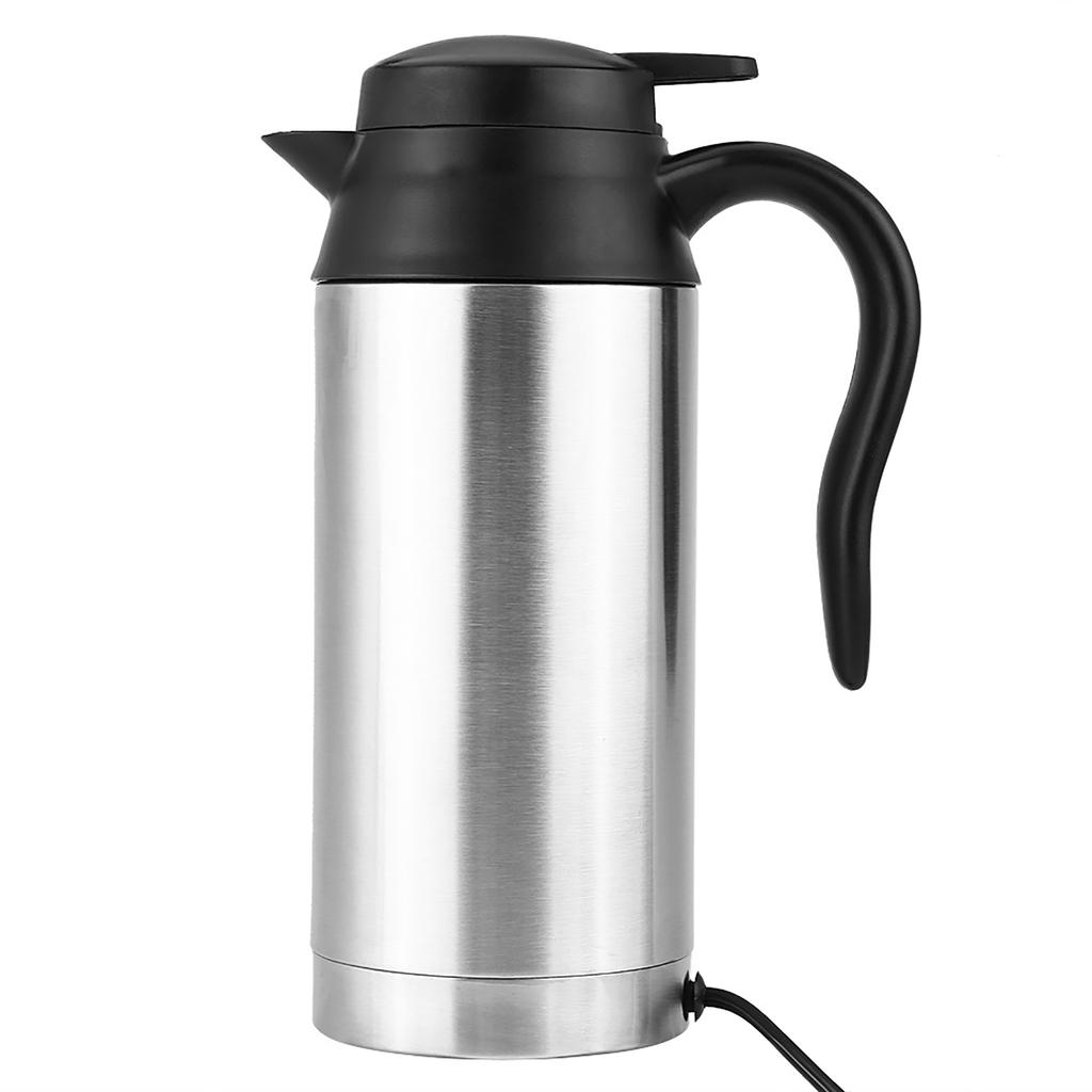 750ml 12V Auto Edelstahl Zigarettenanzünder Heizkessel Tasse Elektrische Reise Thermoskanne