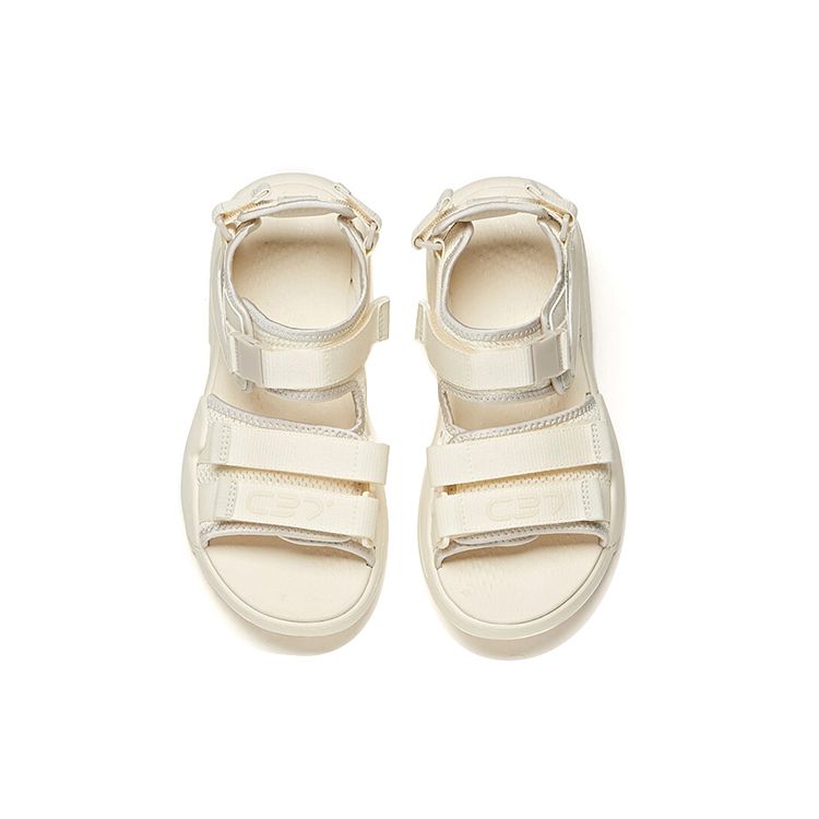 Anta C37 Series Beach Sports Sandals Women Sandals White Gray 922126961-1