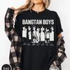Bangtan Boys Lid Handtekening Shirt, BTS Wereldtour 2026 BT21 Shirt, BTS Comeback, BTS Concert, Kpop Cadeau voor Army, Kpop Fans