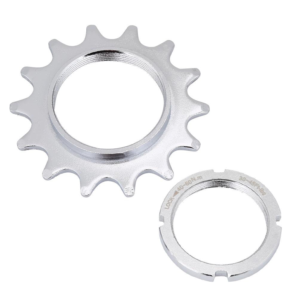 High Strength Steel Single Speed Freewheel Flywheel Sprockets Parts for Fixed Gear Bike Bicycle