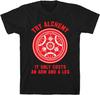 Alchemy It Only Costs an Arm and a Leg Black Men's Cotton Tee