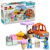LEGO Bluey Let's Go Shopping for Ice Cream Toy 10458 for Boys and Girls