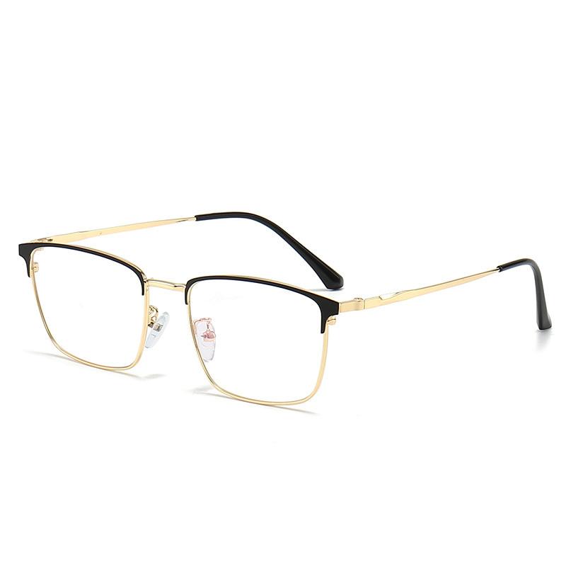 

Classic Titanium Alloy Square Full Rim Glasses Frame for Men Lightweight Durable Eyewear for Business & Daily Fashion 3125