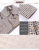 2025 Fashionable Plaid Woolen Jacket for Women, Perfect for Middle-Aged Moms and Seniors