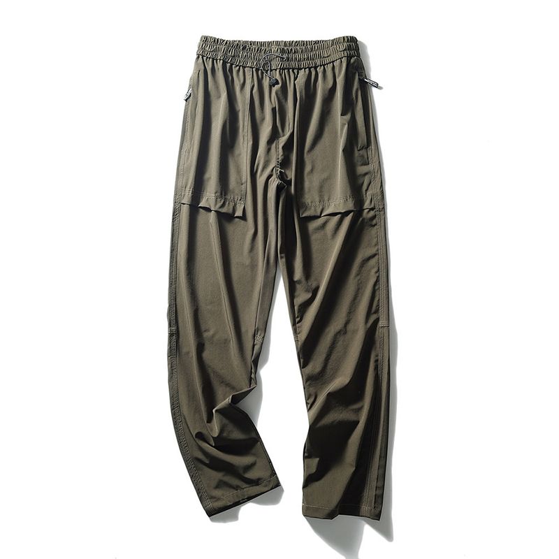 Outdoor Stretch Hiking Hiking Quick-Dry Pants Men Summer Thin Straight-leg Sports Pants Export Men's Pants Casual Pants