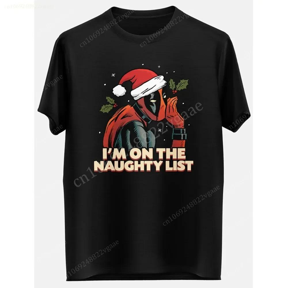 2025 New Deadpool T-Shirt X-Men Anime Graphic Print One-Piece Baseball Jacket Men's Casual Fall/Winter Top