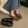 Sleeve Feet Retro Split-toed Shoes Flat-soled Pig's Trotters Casual Single Shoes Women's One-pedal Soft-soled Soft-faced Lazy Shoes