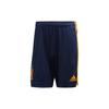 Fef H Sho Spanish National Team Home Soccer/Football Sports Shorts Navy Blue Men's EH4210