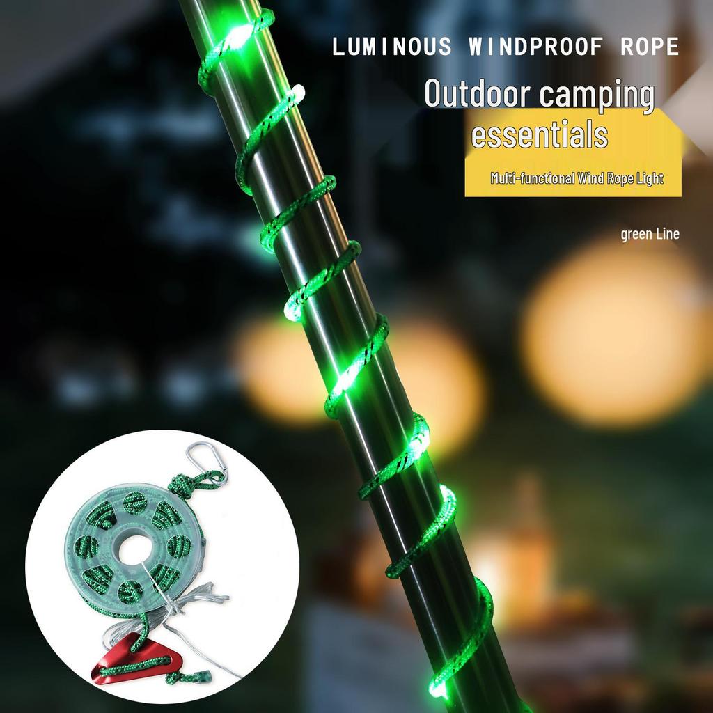 USB Rechargeable Waterproof String Lights with Remote Control - Perfect for Outdoor Camping Ambiance