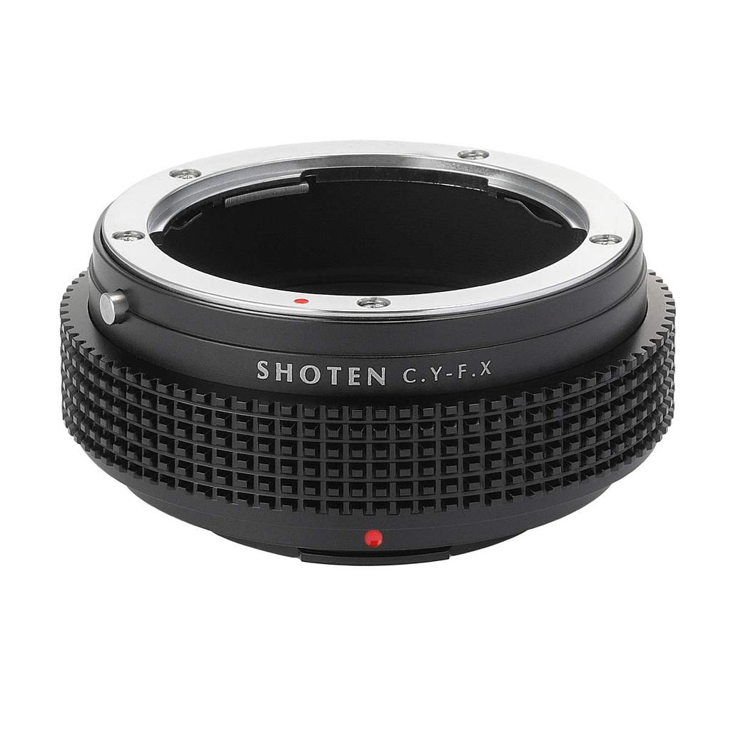 SHOTEN Mount Adapter Mount Lens To Fujifilm X Mount CY-FX (Yashica/Contax Conversion)