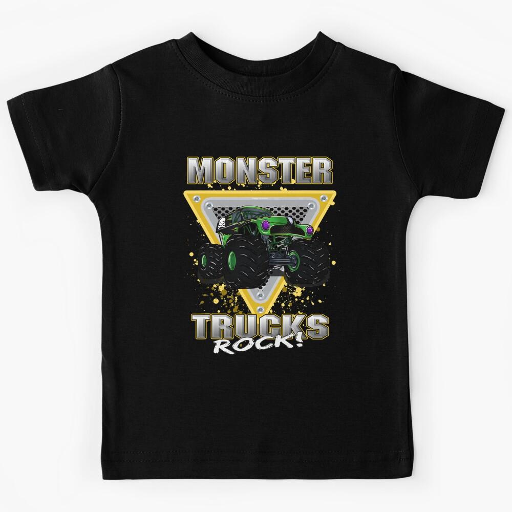 Monster Trucks Rock Kids T-Shirt 140