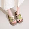 Fashion Outside on Beach Pearl Slides Platform Women's Slippers and Ladies Sandals New Collection Casual Fashion Slip-resistant 39 Shoes
