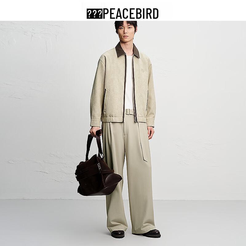 Peacebird Men's Casual Jacket BABCG110J
