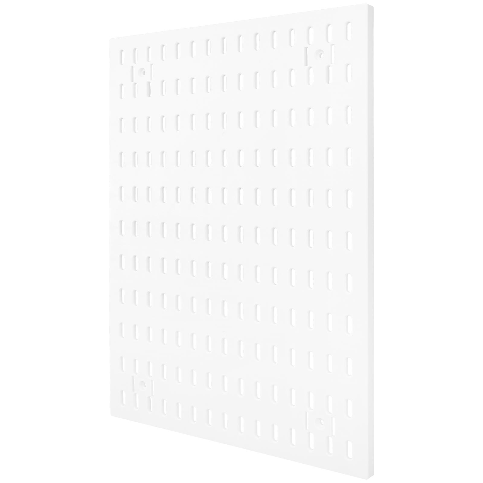 

Стойка для перфорированной доски Органайзеры и хранение для комнаты для рукоделия Полка для перфорированной доски Большая выставочная дверь для офиса Задняя часть для рукоделия 41.5x29.5cm белый