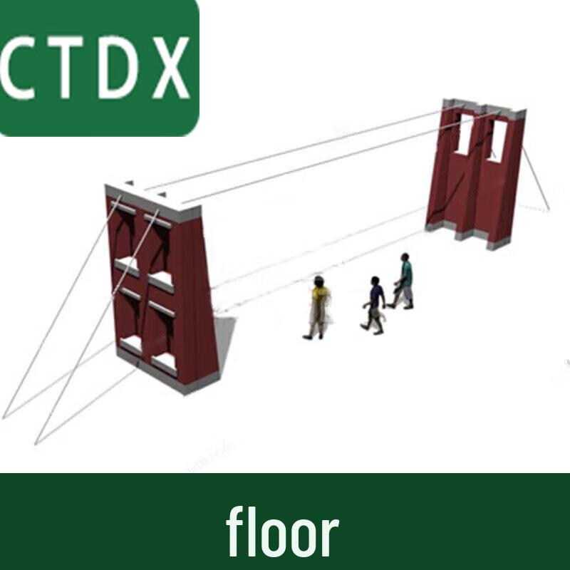 CTDX Large-Scale 600m Obstacle Course Training System